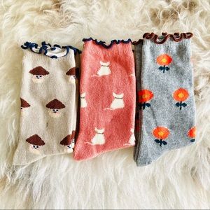 Toddler baby socks 1-3T 3pairs
